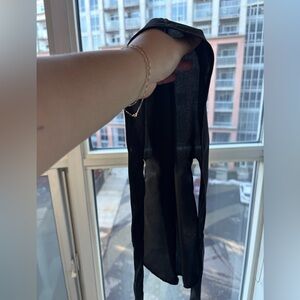 Kitsch | Black Satin Bonnet